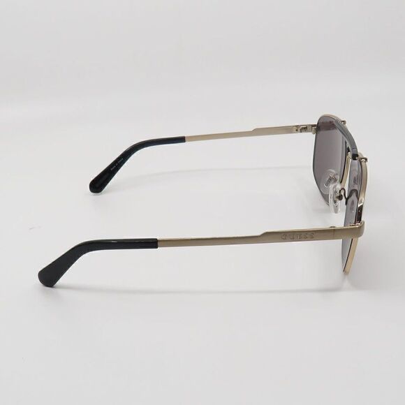 Guess GU00054 33A New Gold/Solid Gray Pilot Men's Sunglasses - Picture 6 of 9